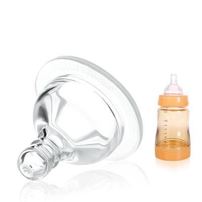 Silikon-Hals, breiter, natürlicher Anti-Blähungssauger für Baby-Bobo-Milchflaschen
