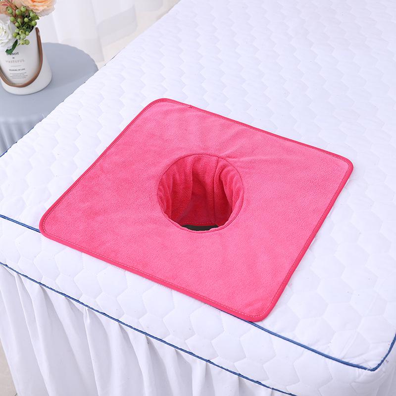 Bed Massage Face Salon Beauty Hole Towel No Pilling No Fading