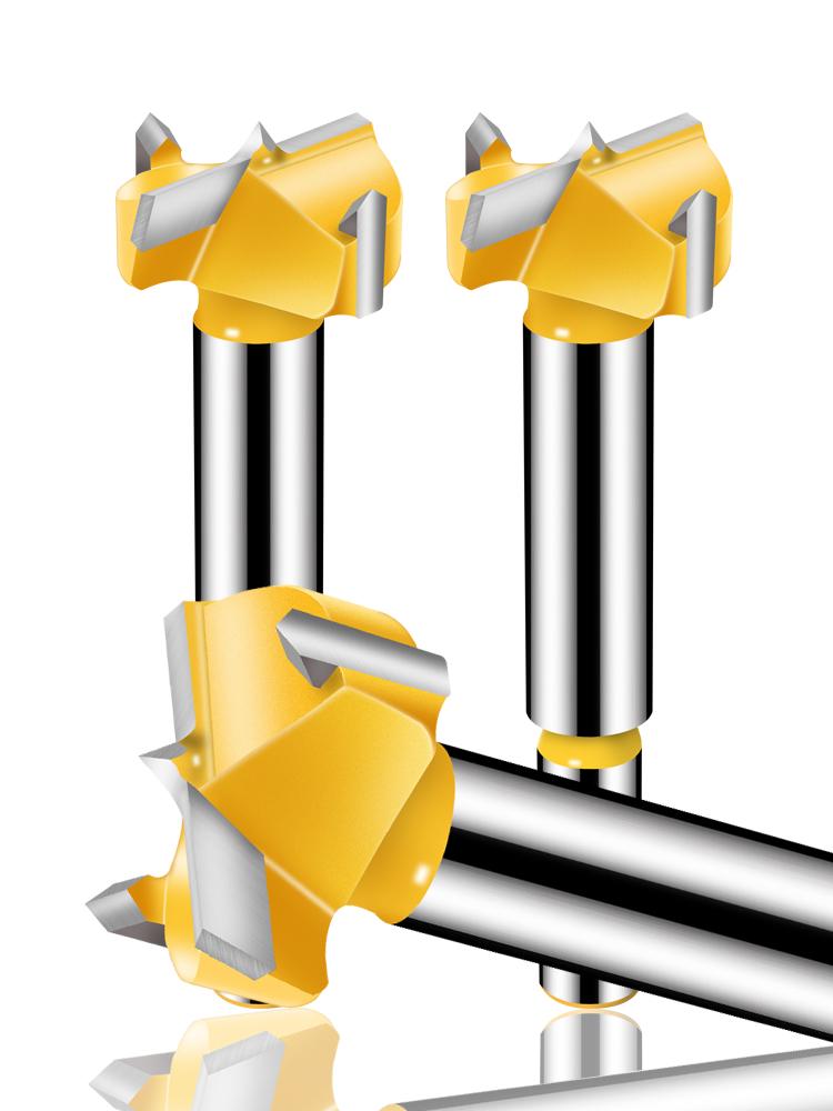 35mm Woodworking Hole Saw & Hinge Puncher for Solid Wood & Plastic