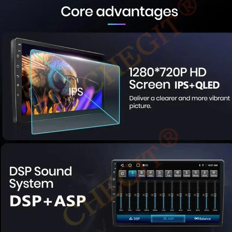 2Din Car Radio Universal Android 13  7"/9"/10"Autoradio Audio 64G GPS BT Wireless Carpaly Multimedia Player For Hyundai Nissan