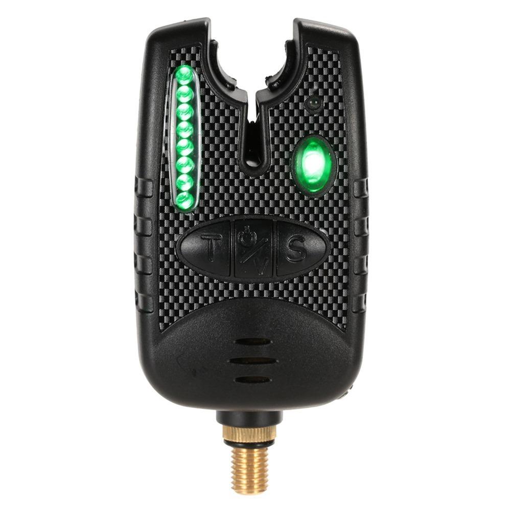 8 Tones Fishing Bite Alarm LED Light Fishing Bite Indicator Electronic Bite Alarm  for Enthusiasts