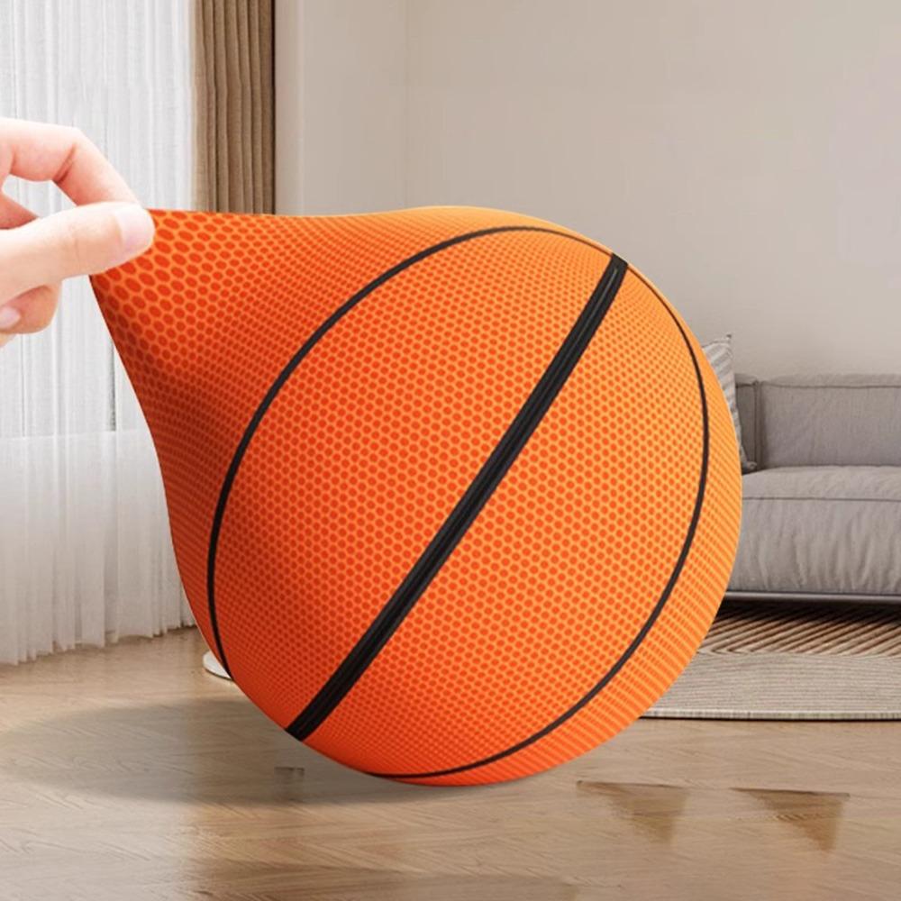 

Баскетбольный мяч из пенопласта, прыгающий, удобный для захвата, новый тренировочный мяч для детей 21cm оранжевый