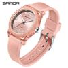 Fashion SANDA Top Brand New 6277 Silicone Strap Children's Watch Waterproof Luminous Hands Leisure Student Sports Quartz Watches