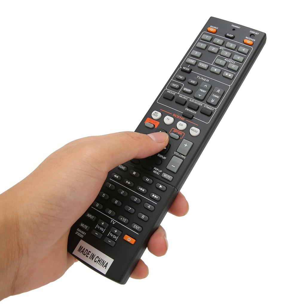 RAV491 AV Receiver Remote Control Replacement Remote Control for YHT399U HTR5063 RXV467 RXV367 RXV371
