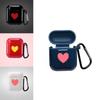 Love Heart Protective Bag Cover For Airpods Made Of Soft Skin-friendly Silicone