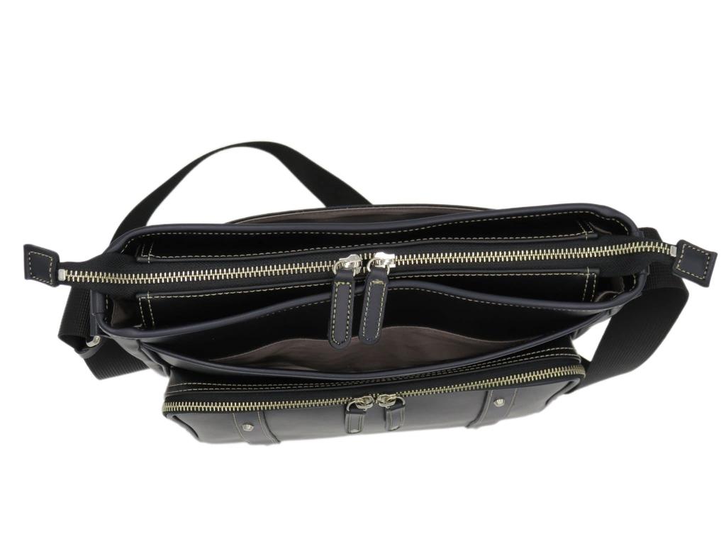 Business Patrick A4 Size Shoulder Black [Kiwada] Shoulder, 4995-01 Men's