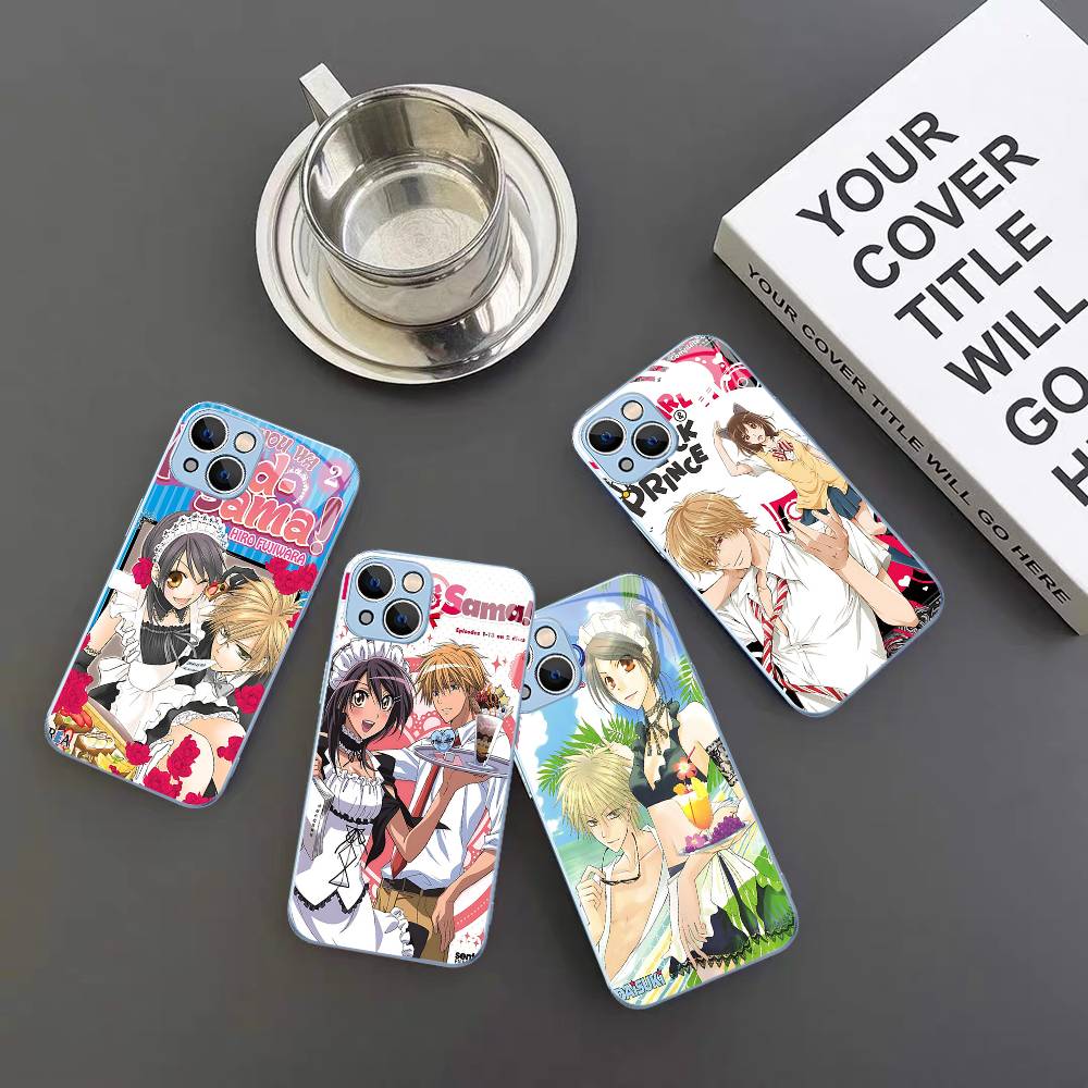 Kaichou Wa Maid-Sama For IPhone 14 13 12 Mini 11 Pro XS Max X XR 14 Plus Tempered Glass Cover