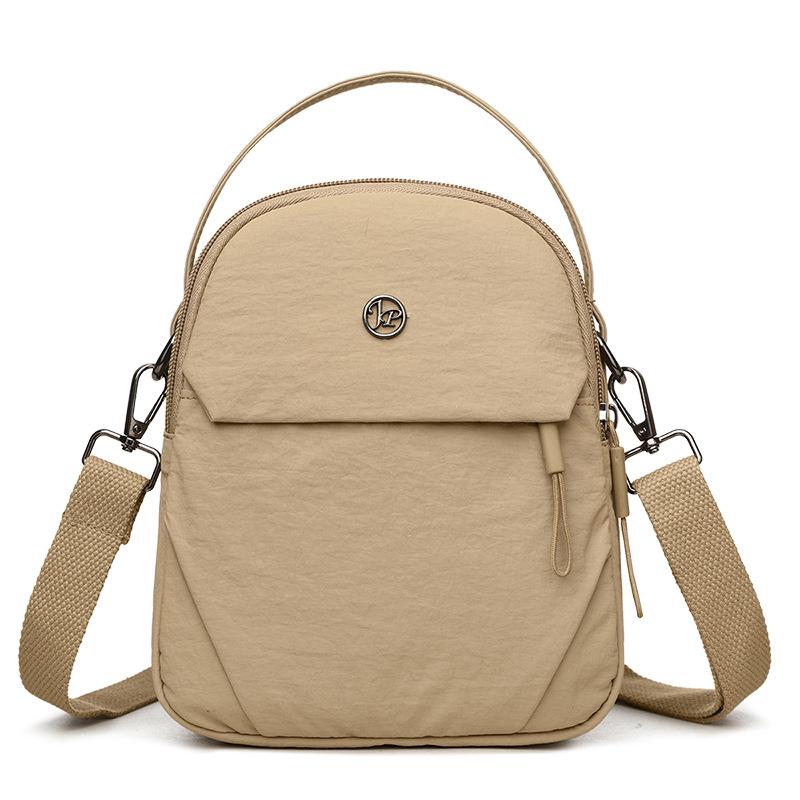 Women's Solid Color Handbag Nylon Shoulder Bag