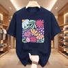 Trendy Boho Floral TShirt Unisex Unisex Flower Graphic Tshirt Cute Spring Garden Botanical Top Summer Unisexs Round Neck Printed