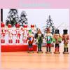 Decorative Nutcracker Soldier Puppet Figurines For Christmas Home Decor