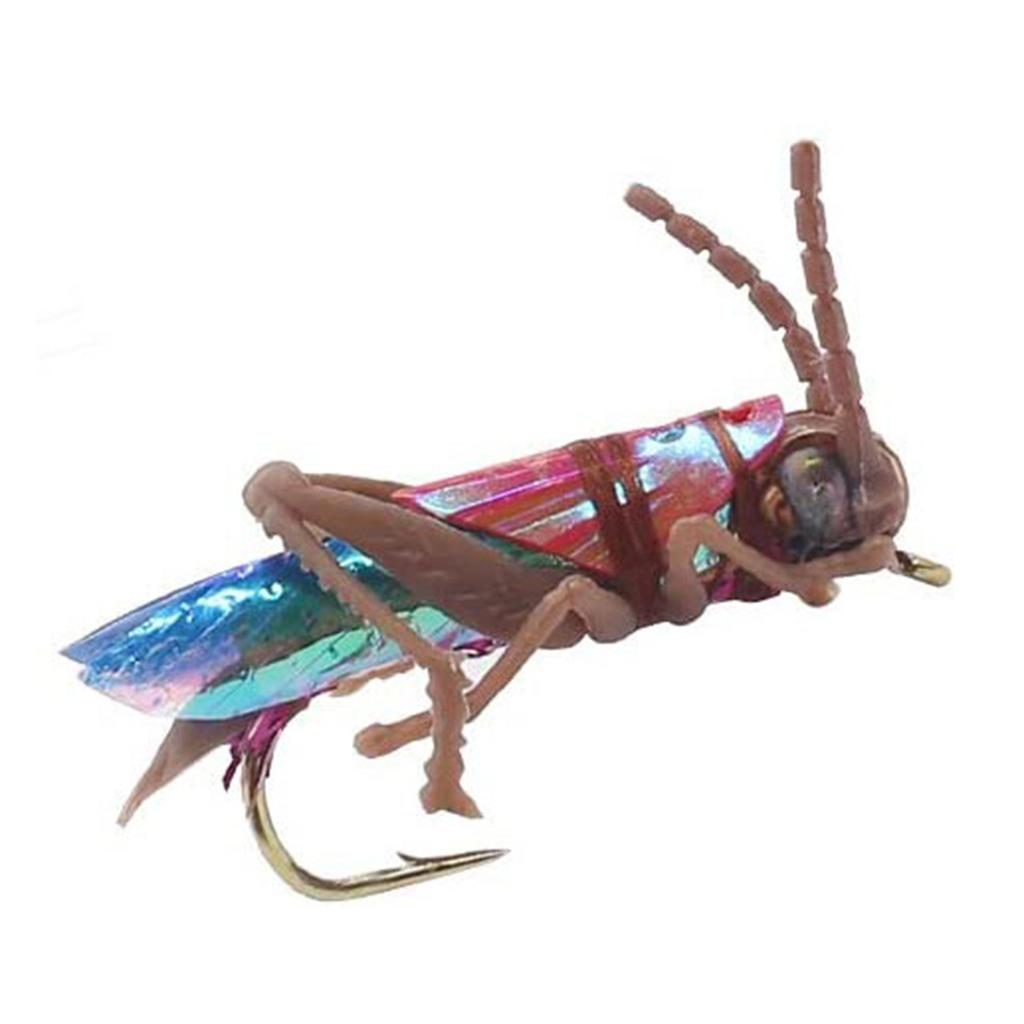 Grasshopper Angelköder Haken Realistische Fliegenfischen Künstliche Köder Angelhaken Bionic Locust Lure Jig Haken Süßwasser Salzwasser Angelzubehör