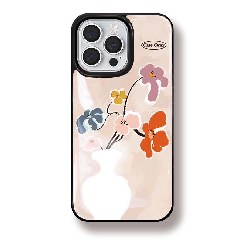 

Zhitai iPhone 16 Pro Max/15 Pro Case, Apple 14 Drop Glue, Ins Style, Compatible with Huawei Mate 60 iPhone 15 Pro Max