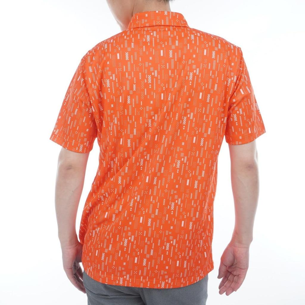 BRIDGESTONE Golf EGM07A Short Sleeve Button-Down Shirt