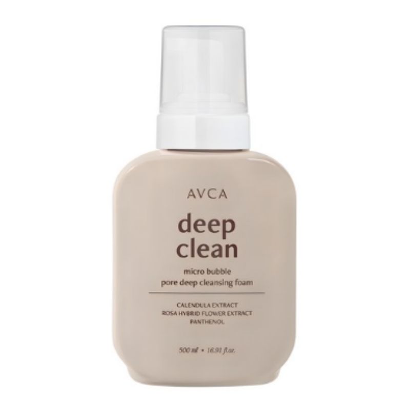 AVCA Pore Deep Clean Micro Bubble Cleansing Foam 500ml