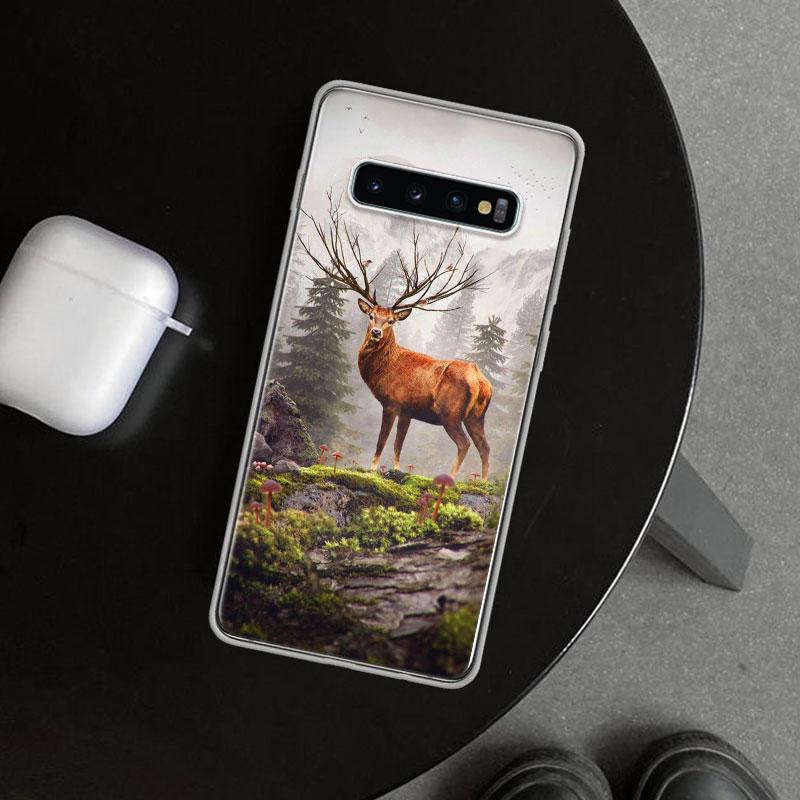 

Deer Hunting Camo Phone Case Cover for Samsung Galaxy S26 S25 Edge S24 S23 Ultra S22 Plus S21 FE S20 + Art Customized Fundas Gal Samsung S22 Plus