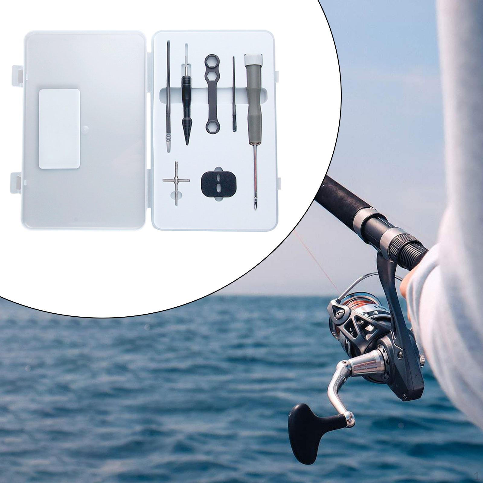 

Комплект для ухода за рыболовной катушкой, легкие инструменты для обслуживания рыболовов 6pcs