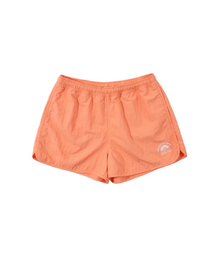 HELLO SUNRISE Water Shorts(W)_Apricot