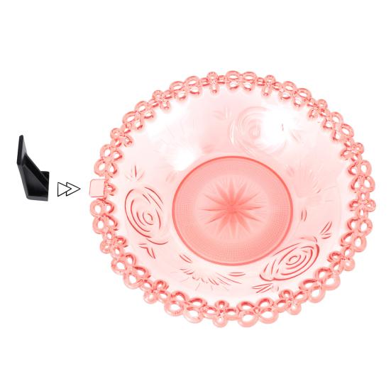 Outdoor Bird Bath Feeder Tray Durable Construction Easy To Clean Simple Installation Detachable Hummingbird Birdbath Bowl