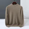 New Cashmere Sweater Jacquard Sweater Soft Waxy Simple Knitted Wool Sweater