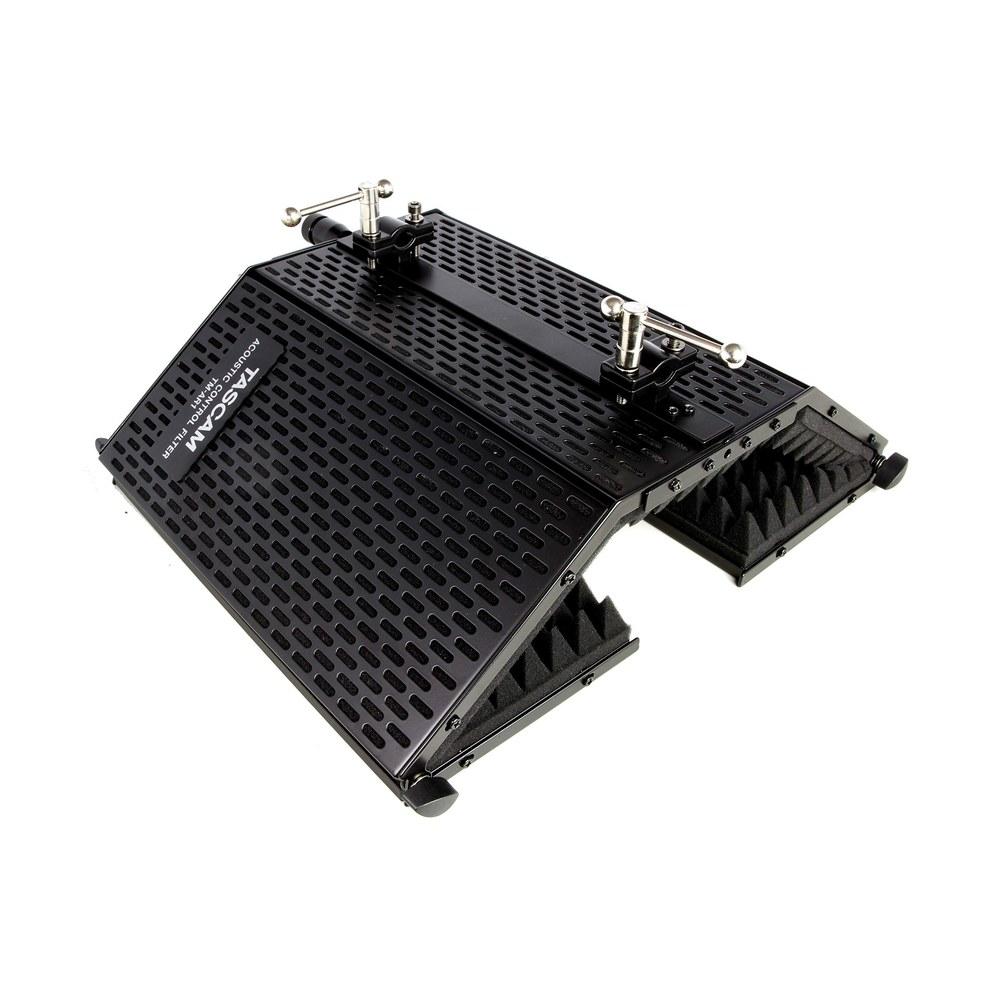 TASCAM TM-AR1 Acoustic Absorption Material Acoustic Control Filter Vocal Guitar Wind Instruments Narration Recording Microphone Stand Mount