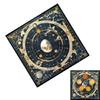 Moon Planet Astrology Tablecloth Altars Cloth Square Divinations Card Table Cloth Witchcrafts Deck Cloth Enduring