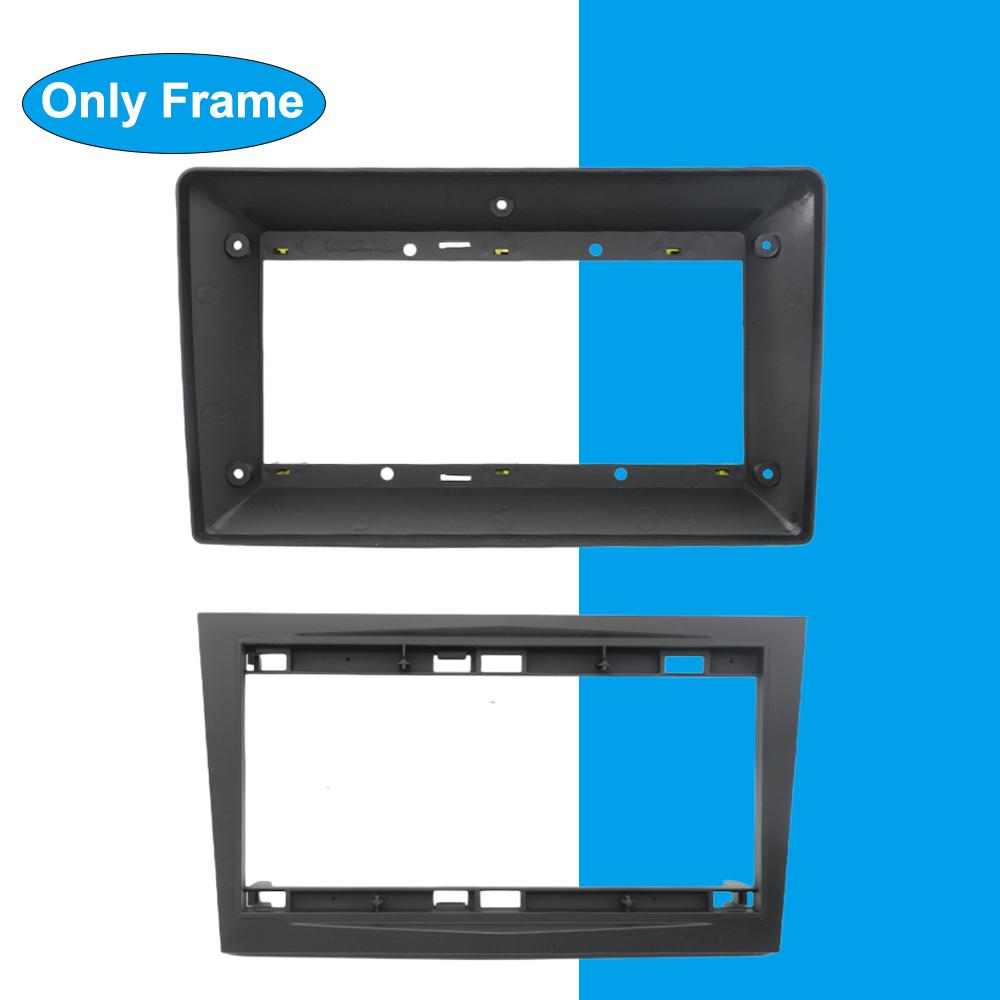 For Opel Zafira B Astra H Antara Corsa D 9 Inch Car Radio Dash Frame Fascia Panel Trim