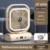 Compact USB Charging Silent Desk Fan for Home or Office