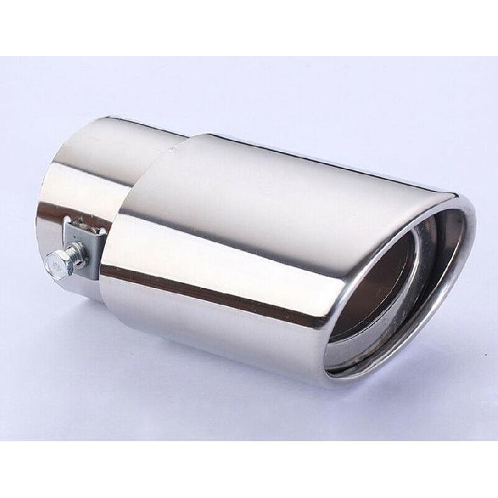 DSYCAR 1Pcs Universal Stainless Steel Car Exhaust Tail Muffler Tip Pipe for Car-styling Decoration DIY Accessories