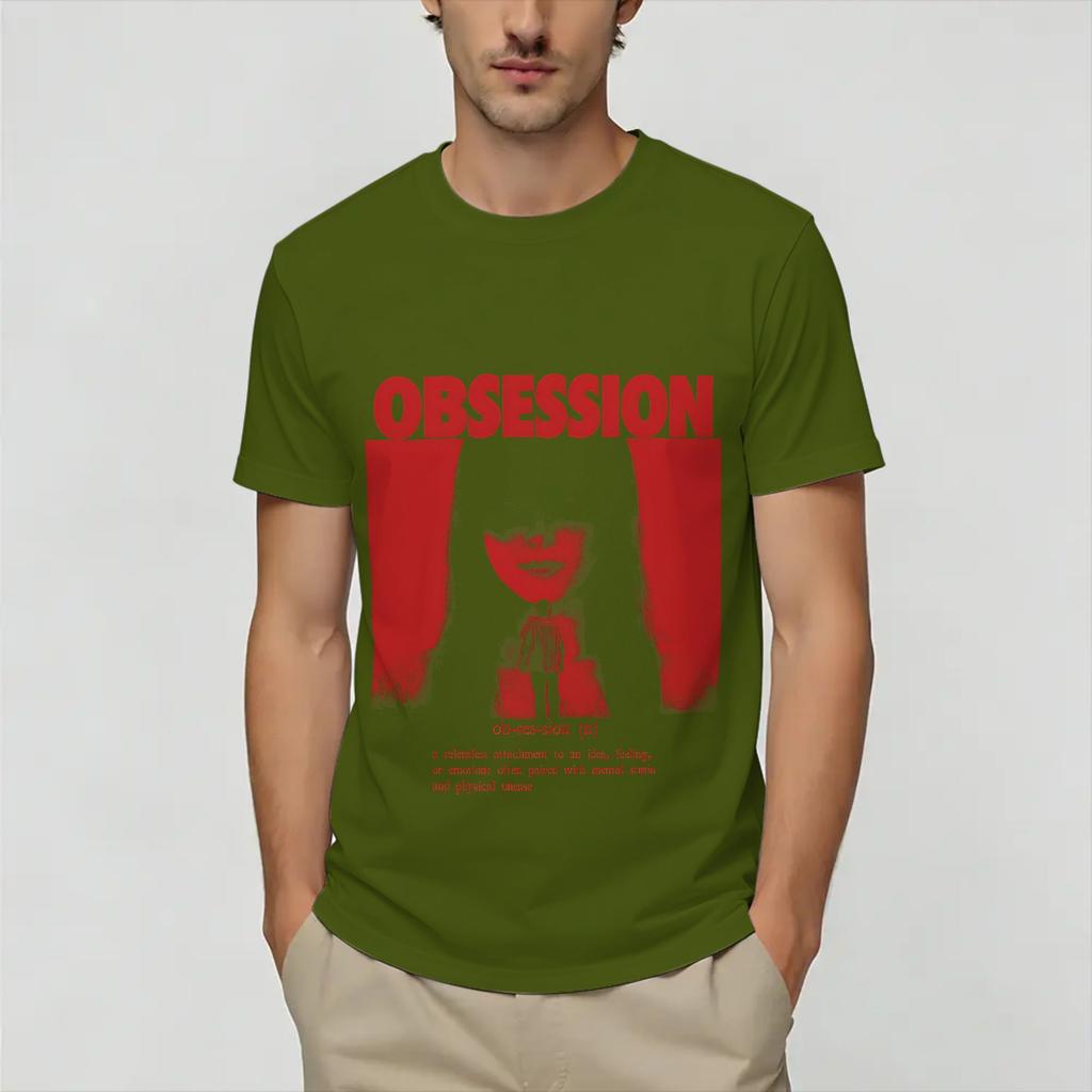 Obsessions Movie T Shirts for Unisex Cotton Funny TShirts Crew Neck Tees Short Sleeve Clothing Printing