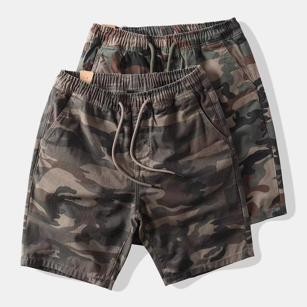 Men's Casual Camouflage Work Shorts - Wear-Resistant, Sports-Ready Summer Shorts