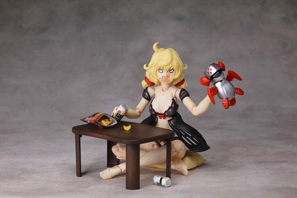 Alphamax DarkAdvent Sophia Relax 160mm unassembled plastic model ver. Approx. tall, non-scale, unpainted, kit.