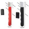 2pcs Pruning Sharpening Stone Scissors Sharpener Blade Grinding For Pruning Scissors Hand Tools Metal Mini With Lid Pocket