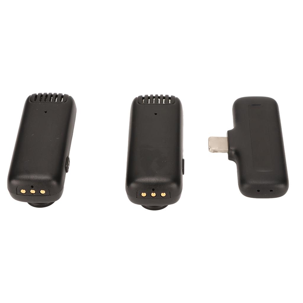 Microfon Lavalier Wireless cu Reducere a Zgomotului HiFi Plug and Play Microfon de Rever cu Carcasă de Încărcare pentru