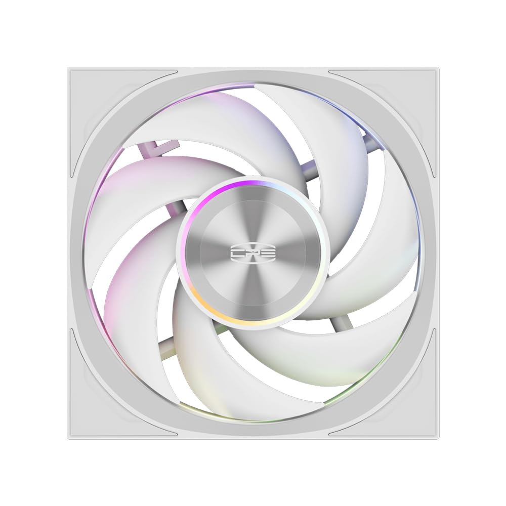 CPS ARGB Fan ARGB WH Japanese High-End "F7X120 3-in-1" [Official Distributor]