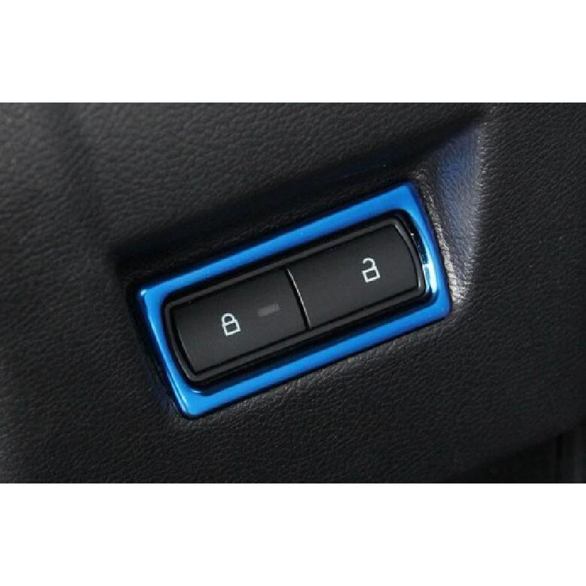 For Ford Focus Rear Vent Cover Trim 2015-2018 1PCS Blue Steel Central Armrest