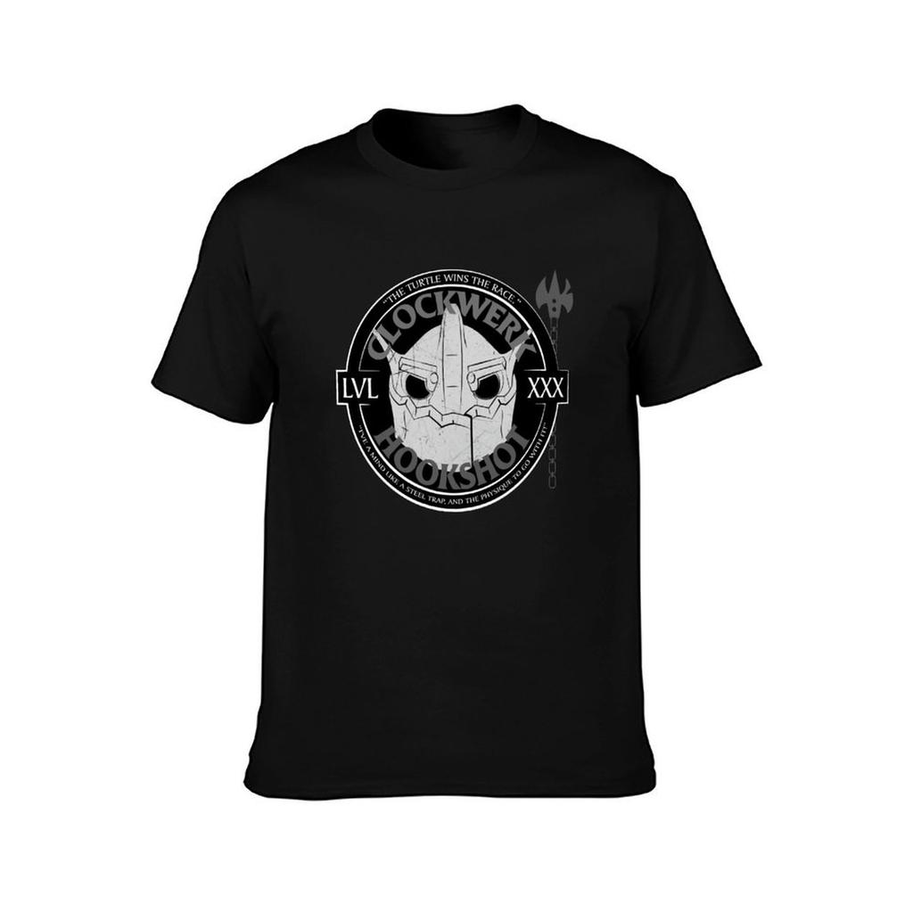 Clockwerk Dota 2 Art T-Shirt Summer Clothes Sublime Funny Costumes Graphic T Shirt Vintage Black T Shirts for Men