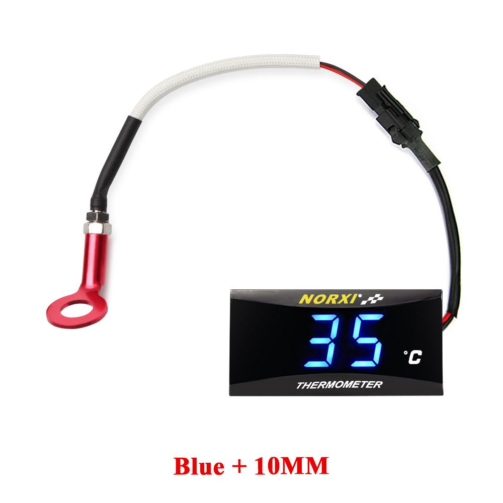 motorcycle cylinder head temperature sensor norxi mini square digital instrument humidity for nmax125 motorcycle