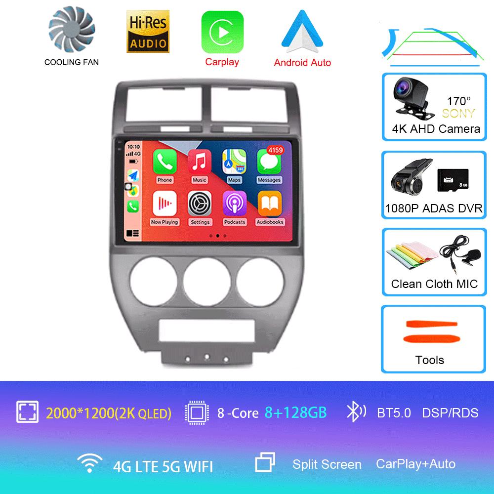 For Nissan X Trail 2 T31 2007-2015 5G WIFI 2 Din Android 14 Car Radio Multimedia Video Player Autoraido Carplay 4G GPS