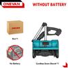 Balayeuse à neige électrique sans balais 3000W 300mm sans fil Chasse-neige Pelle Nettoyage de rue Jardin Outil électrique Pour batterie Makita 18V Broche