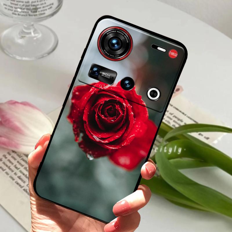 For ZTE Nubia Z70 Ultra 5G Case NX733J Shockproof Soft TPU Silicone Phone Cover For ZTE Nubia Z60S Pro 5G Z50S Pro Bumper Fundas