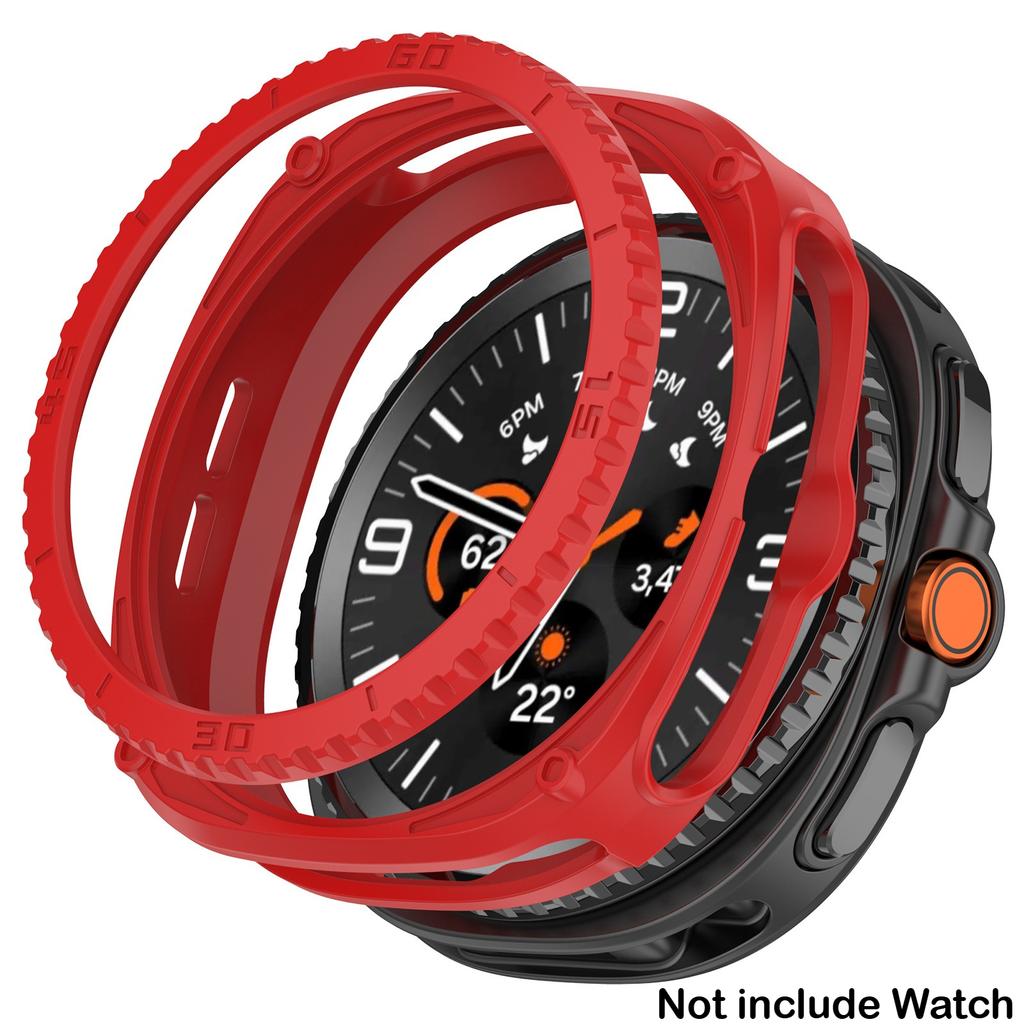 Silicone Case for Samsung Galaxy Watch 8 Classic 46 Protective Cover Shell for Galaxy Watch 8 Soft TPU Protector Box Accessories