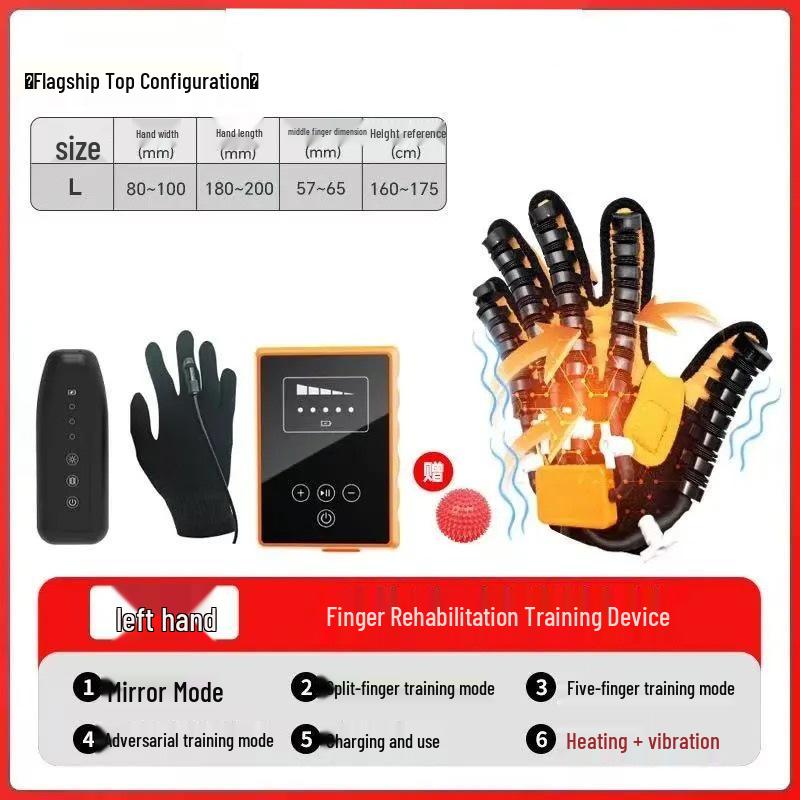 Portable Wireless Rehabilitation Gloves and Hand Massager for Stroke Recovery