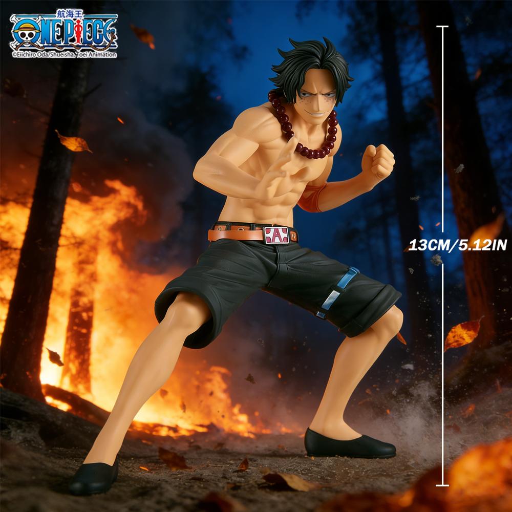 

1pc Official One Piece Portgas D. Ace Figure | Tabletop & Car Decor Collector-Worthy Decoration Piece | Ideal Present for Birthdays & Holidays