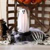 Halloween Decor Halloween Decorations Indoor Light Up  In Cloche Cute  With Light For Home Kitchen Mantel Tabletop Party Decor And Holiday Decor