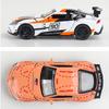 1/32 Scale Toyota Supra GT4 Concept Diecast Car Model Toy, Pull Back Toy Vehicle with Sound and Light for Kids Toddler Boys Girls Gift Collection
