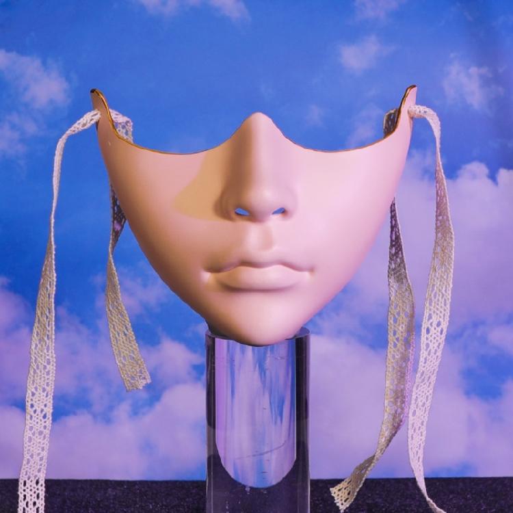 Halloween Costume Mask Phantom Mask White Half Face Mask For Women Men Cosplay Enthusiasts Masquerade Decoration Mask