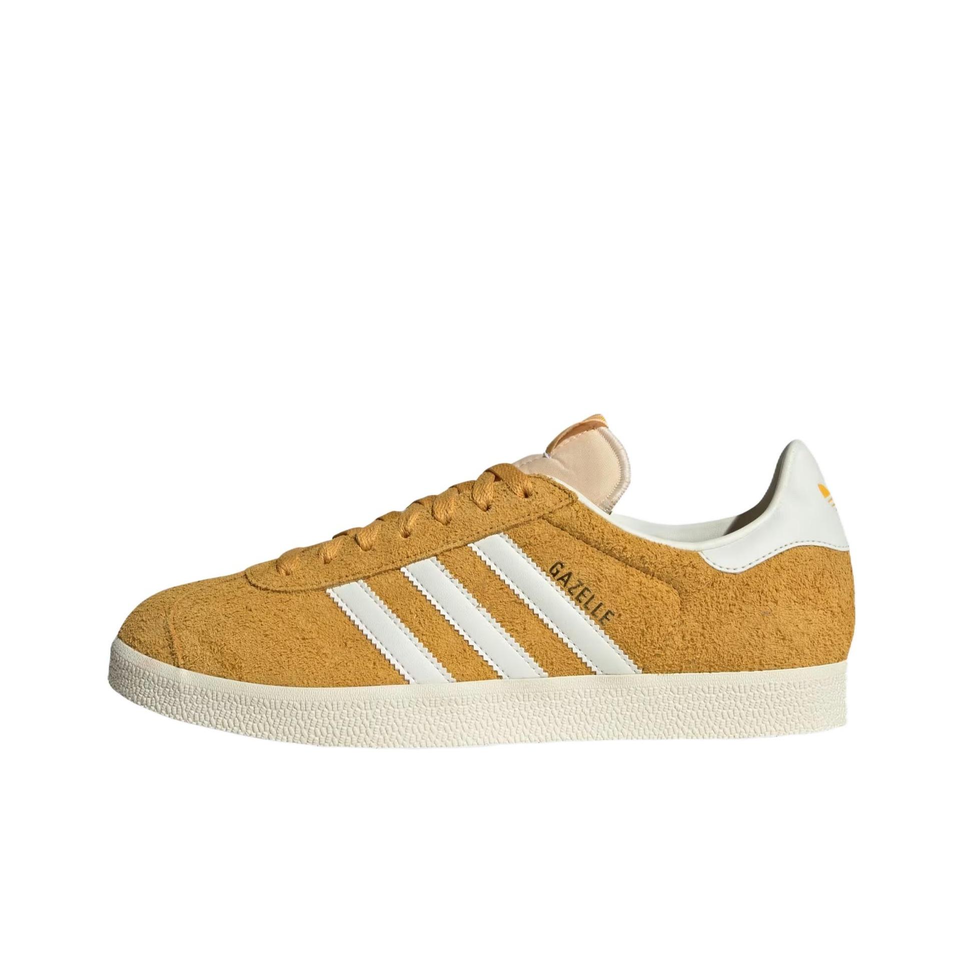 

adidas Gazelle Preloved Yellow Unisex Sneakers Off-White Cream-White IF9654 42
