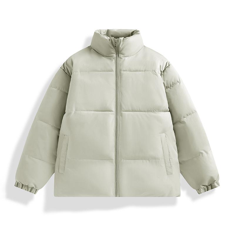 

Padded clothes, thickened down cotton in autumn and winter, the same bag clothes for men and women, padded jackets, padded clothes for couples 5XL слоновая кость