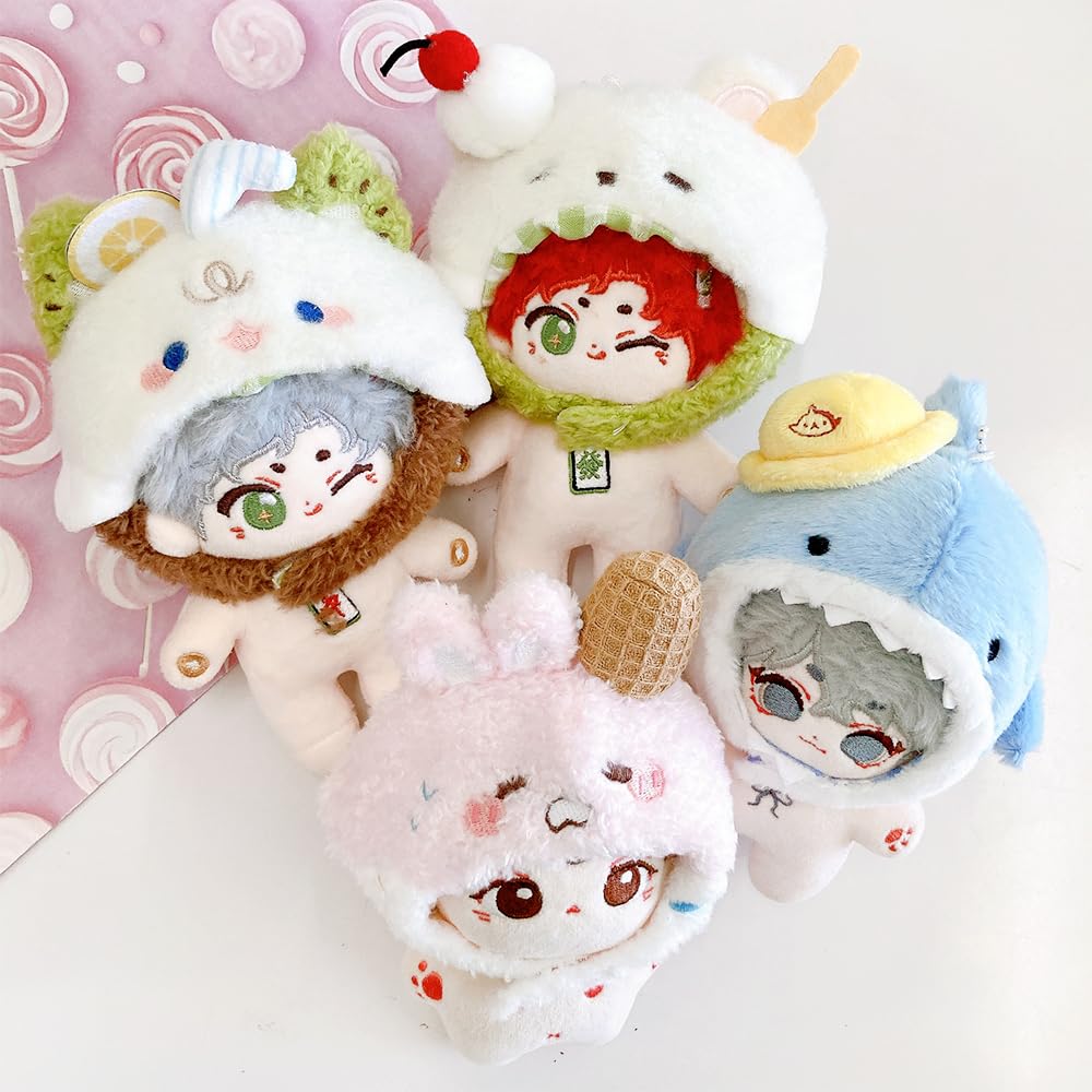 Kigurumi Cap for Plush Toys (10cm Rabbit) - Plush Clothes, Kigurumi Accessories, Otaku Activities, Doll Mascot, Kpopdoll Costume [Used]