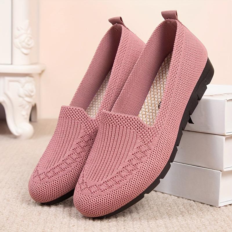 [Casual Women's Sneakers] Sneakers, Casual Shoes Women's Summer Mesh Breathable Flat Shoes Ladies Comfort Light Women Slip on Loafers